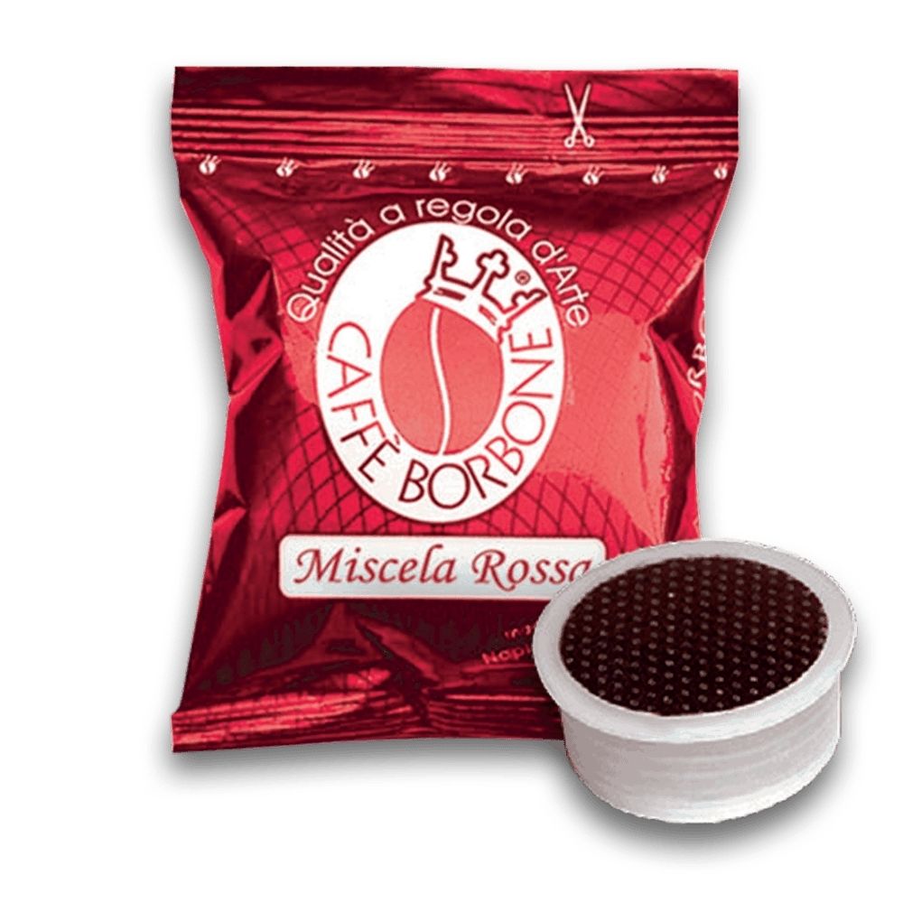 CAFFÈ BORBONE - MISCELA ROSSA - Box 50 CAPSULES COMPATIBLES